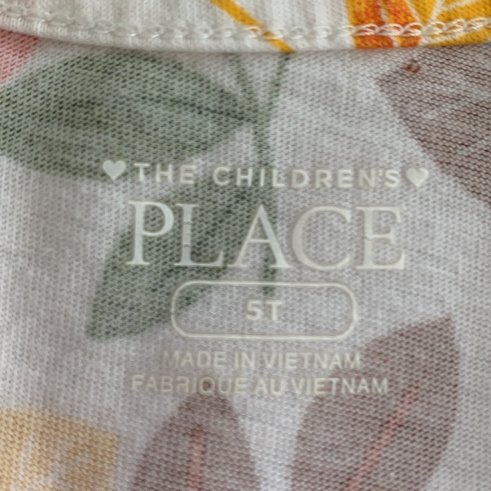 Children’s Place Fall Pumpkins Autumn Print Dress 5T EUC - Picture 7 of 11